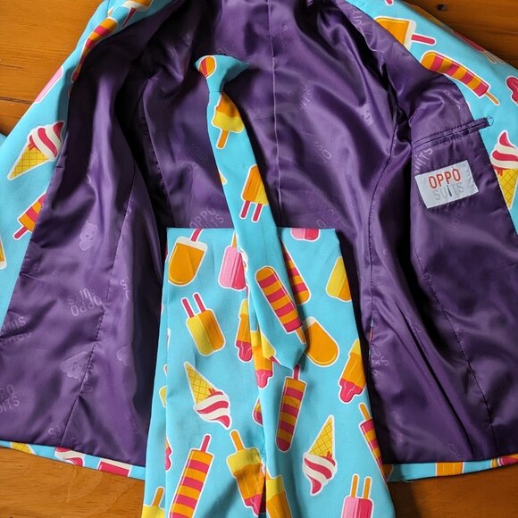 OPPO boys popsicle suit size 8 - Picture 3 of 4